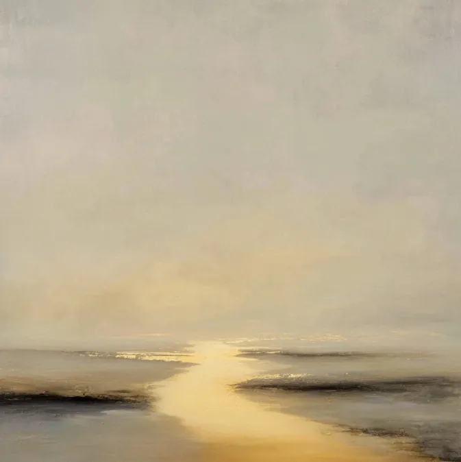 Sereen licht op water — rust en helderheid